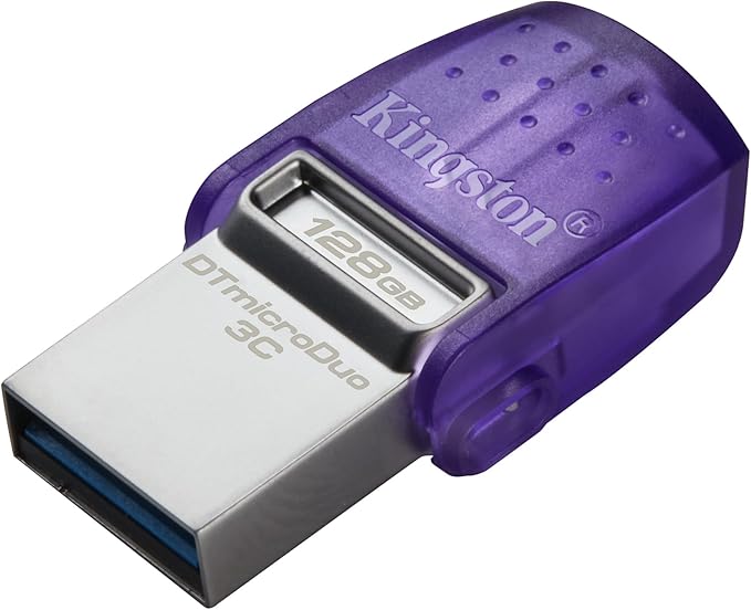 KINGSTON DataTraveler microDuo 3C USB Gen 3 Type-C e Type-A - 128GB