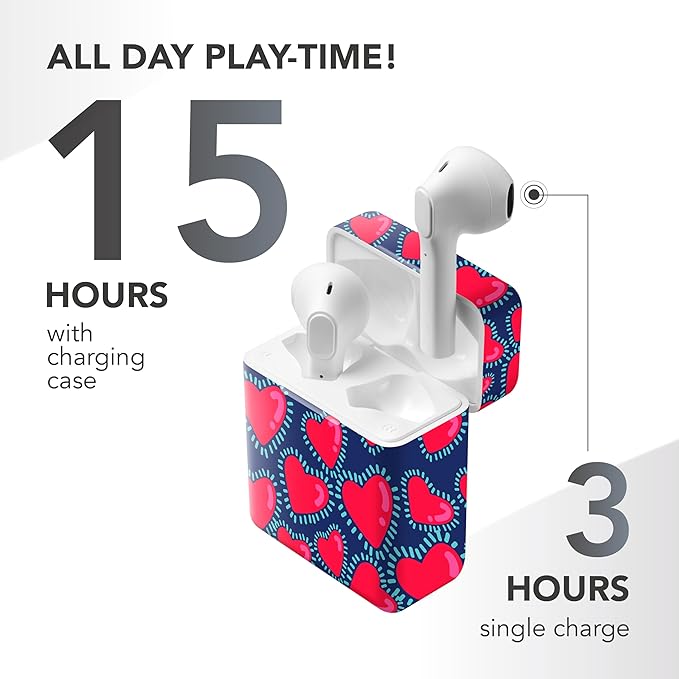 Music Sound - SHOWY - Auricolari TWS Bluetooth - CUORI