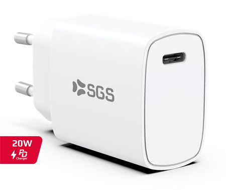 SGS Caricatore USB-C PD 20W