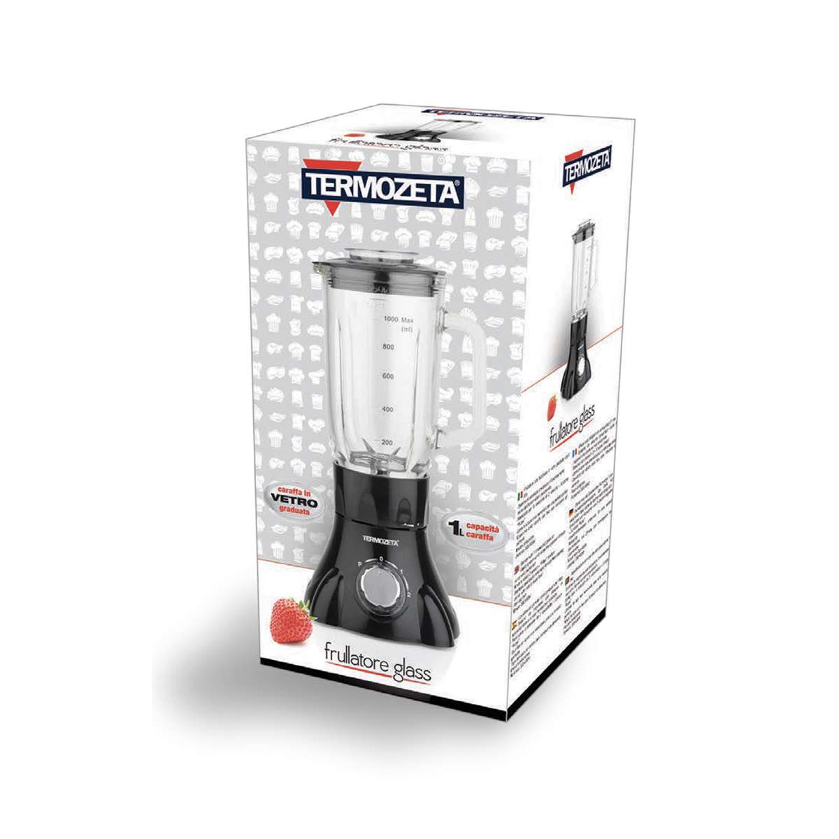 TERMOZETA Frullatore Glass 400W