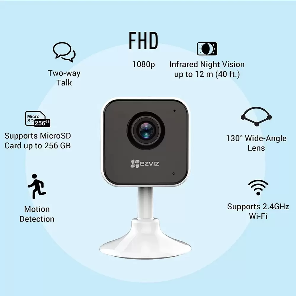 EZVIZ H1C Telecamera Wi-Fi da Interno